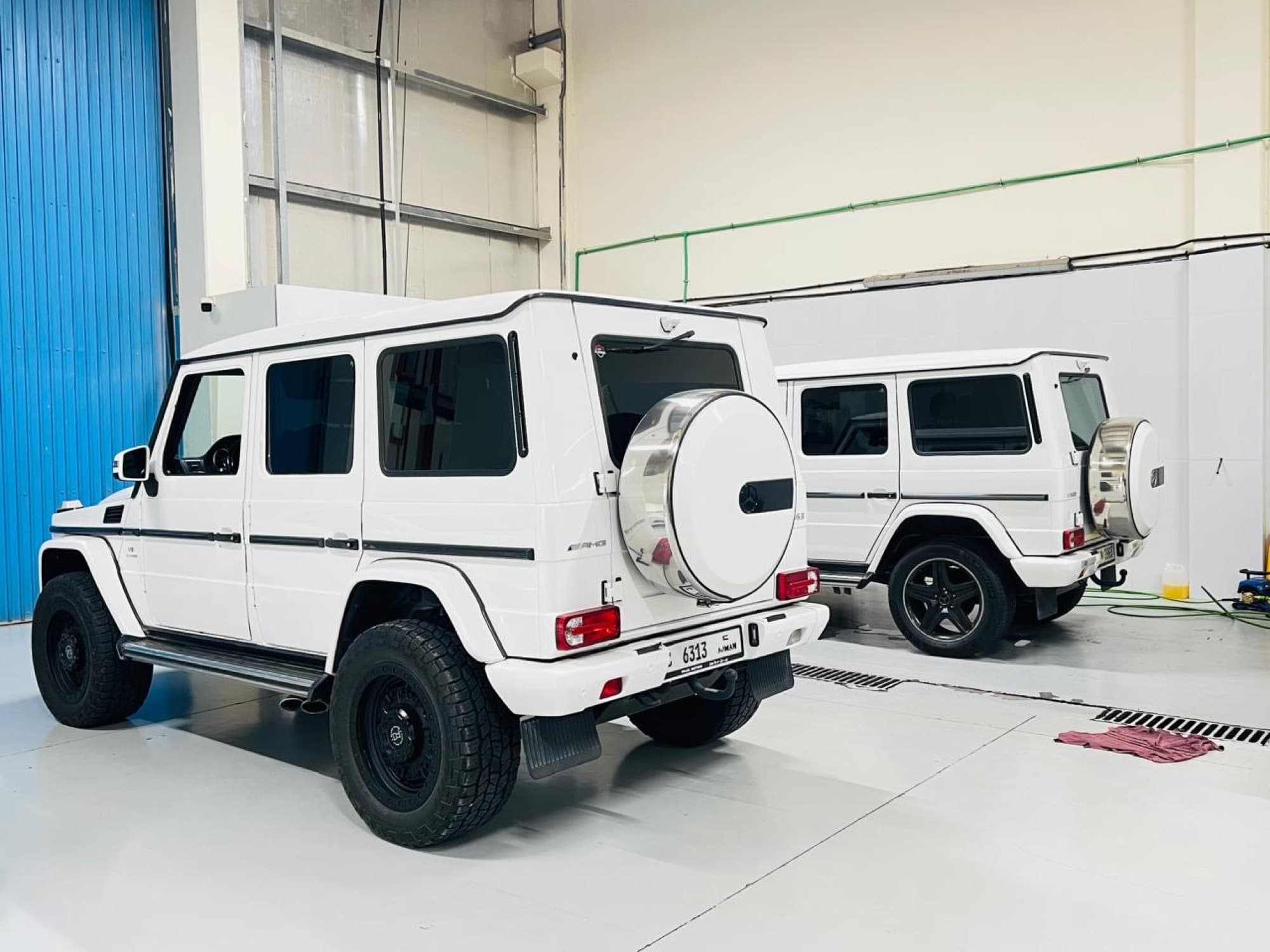 Mercedes-AMG G63 at ABE in Dubai