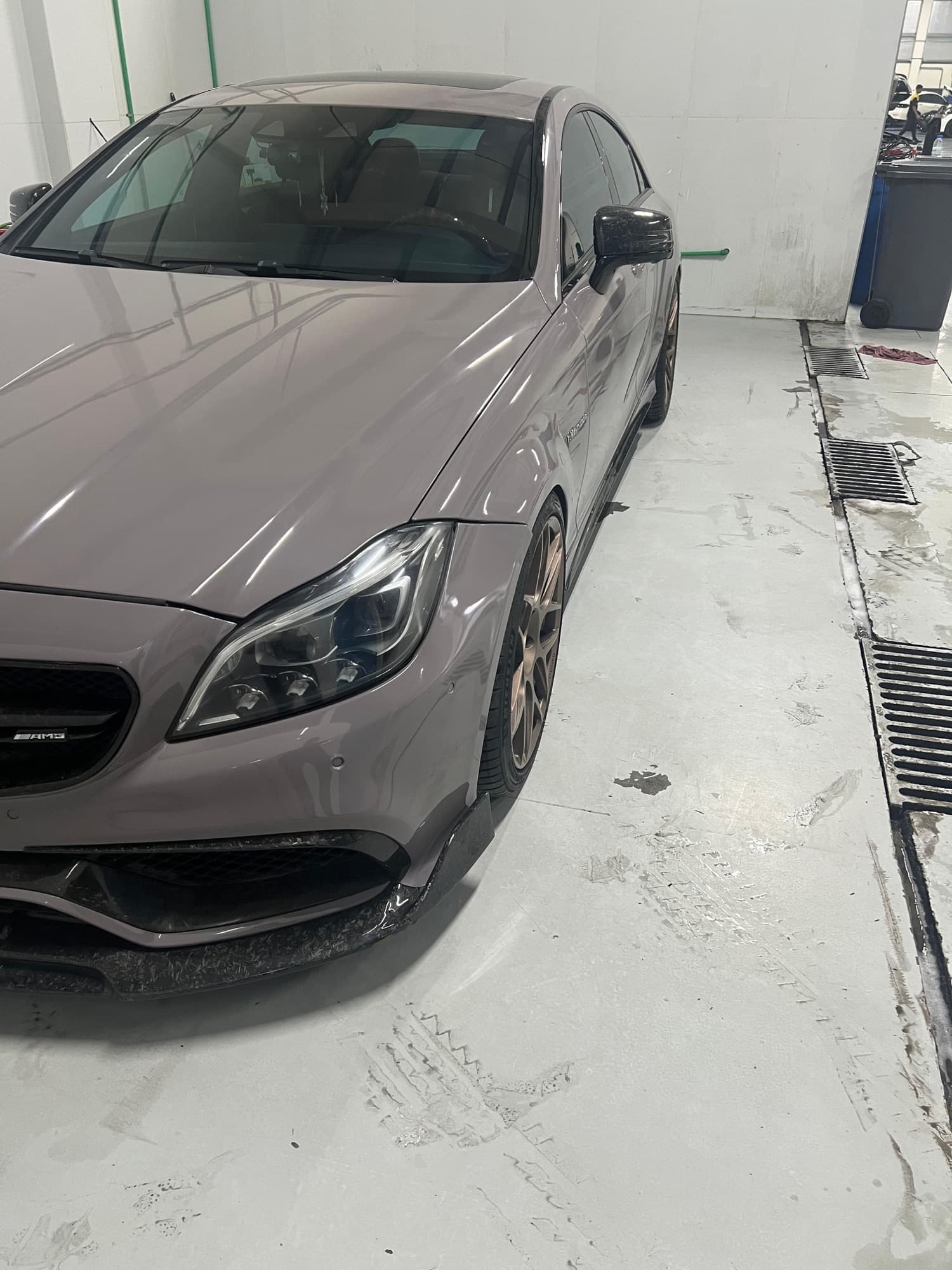 Mercedes-AMG CLS63 at ABE in Dubai