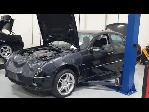 E55 2006 with 96k km check up (part 2)