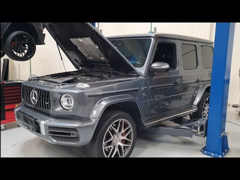 G63 2021 with 116k km small check up
