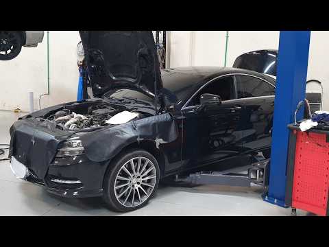 CLS 550 2011 with 229k km check up (part 1)